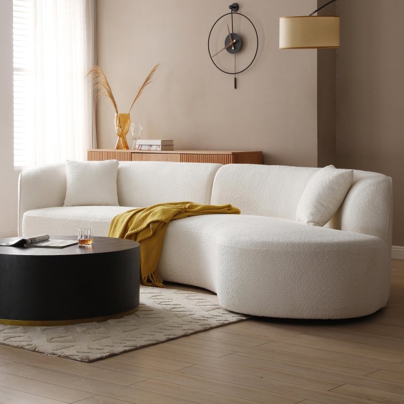 curved couch sectional sofa set - BBTJOINT